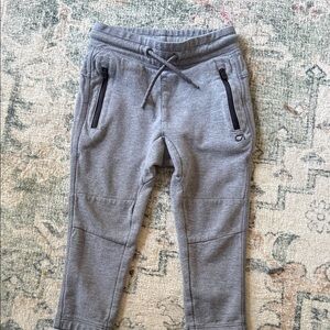 GAP Boys Gray Zip-Pocket Jogger Pants